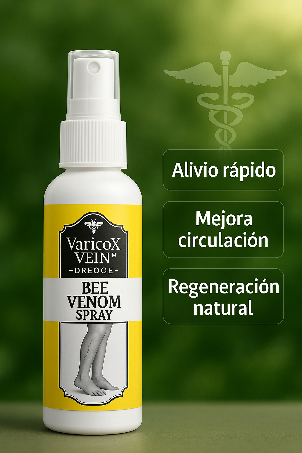 Varicox Vein Spray – Tratamiento Natural para Várices
