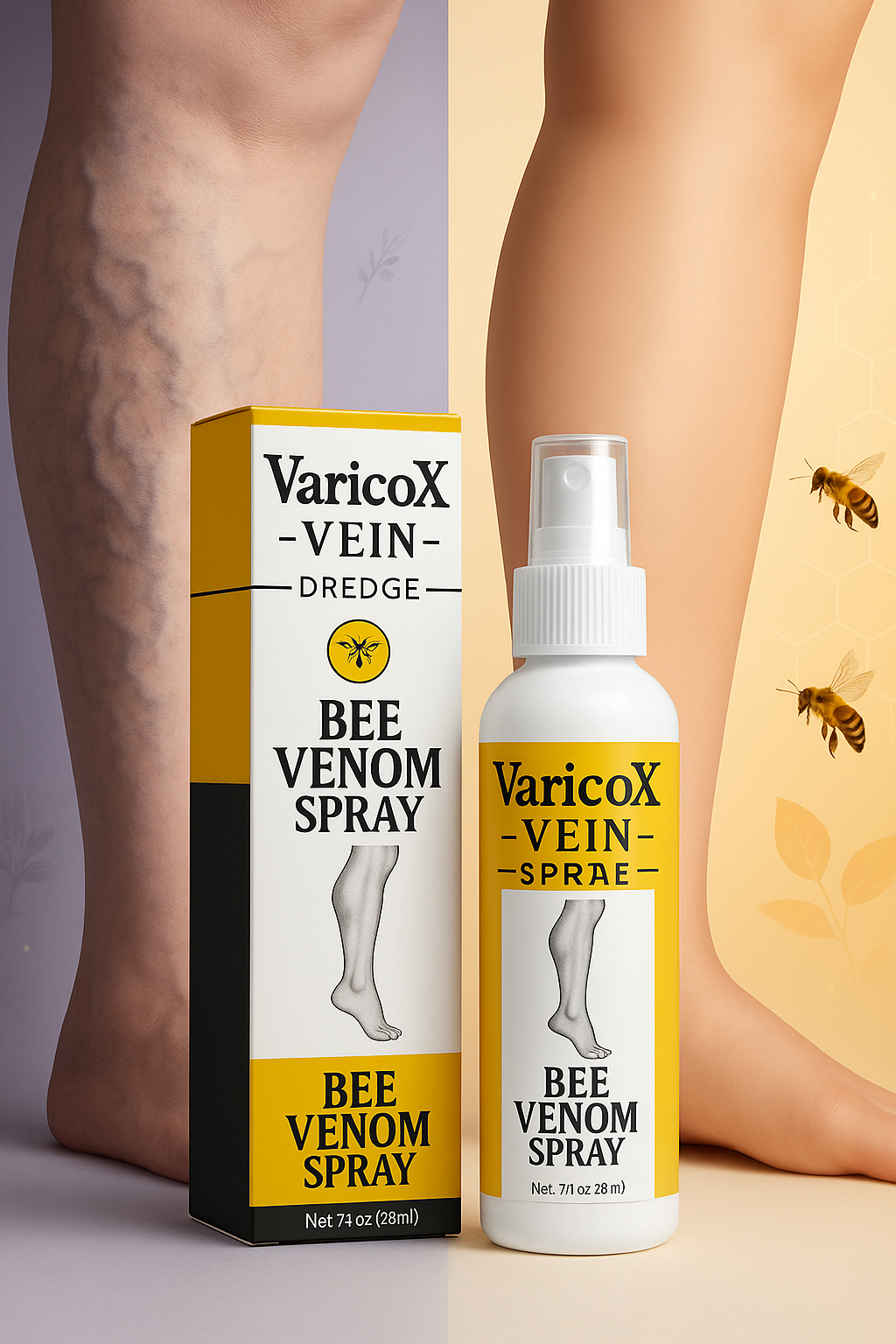 Varicox Vein Spray – Tratamiento Natural para Várices